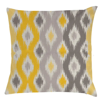 Hand-Painted Bee and Owl Linen Sofa Pillow Cases